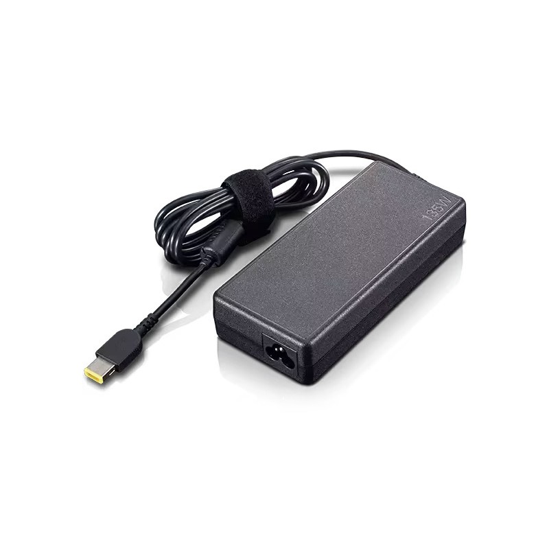 Lenovo laddare - Lenovo original 135W datorladdare Slim Tip rektangulär (beg)