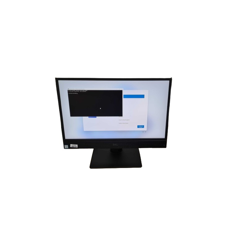 Begagnad All-in-One - Dell Optiplex 5270 22-tums All-in-One i5 (gen 9) 16GB 256GB SSD med WiFi Win 11 Pro (beg med liten repa) (universalfot)
