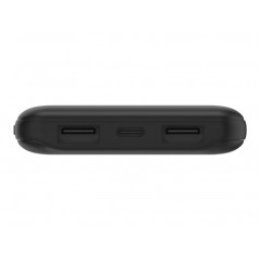 Portabla batterier - Belkin powerbank 10 000 mAh med 2x USB-A och 1x USB-C med stöd för 15W