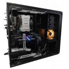 Begagnad Speldator - Corsair Carbide 200R gamingdator med Intel i7 32GB 1TB SSD RTX2060 Win11 Pro (beg)