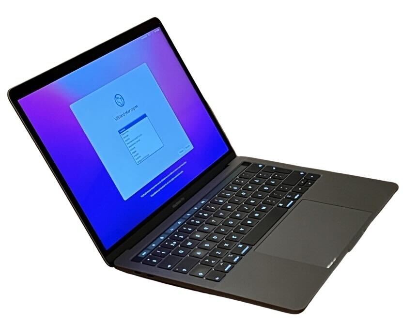 MacBook Pro M1 2020 13-tum Touchbar 8GB 256GB SSD Rymdgrå (beg med små märken skärm och skuggor lock) |Som ny|