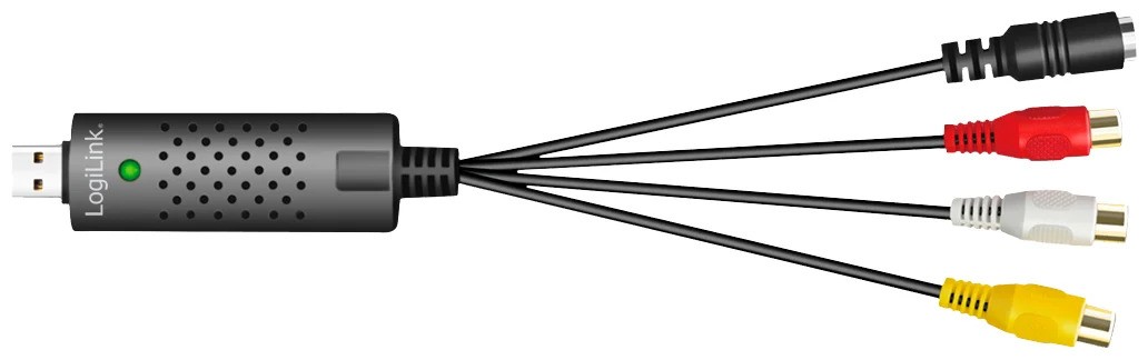Logilink USB-videoinspelare för digitalisering från S-Video och komposit