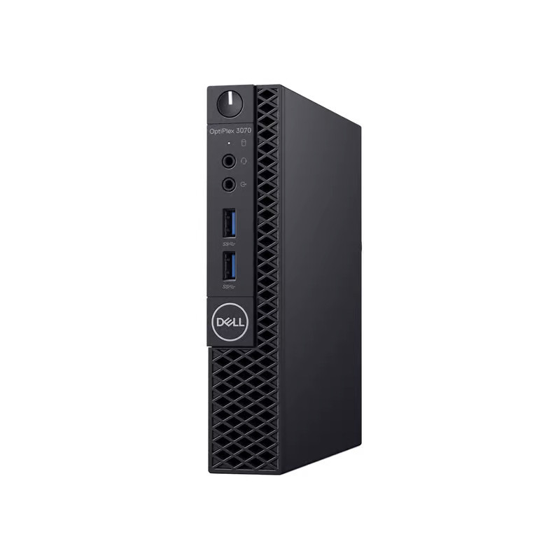 Stationär dator begagnad - Dell OptiPlex 3070 Micro i3 (gen 8) 8GB 250GB SSD Windows 11 Pro (beg)