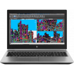 Laptop 15" beg - HP ZBook 15 G6 15.6" Full HD i7 32GB 512SSD Quadro T2000 med Sure View Win 11 Pro (beg)