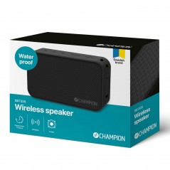 Trådlös bluetooth-högtalare - Champion SBT325 portabel vattenskyddad bluetoothhögtalare