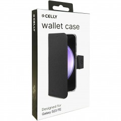 Fodral och skal - Celly Wallet Case plånboksfodral till Samsung Galaxy S23 FE