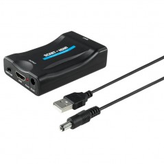 TV-tillbehör - Hama adapter från SCART till HDMI