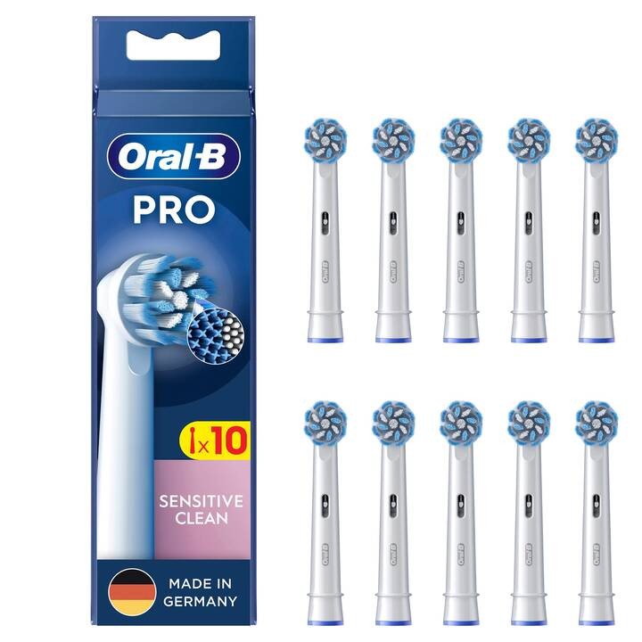 Braun Oral-B Sensitive Clean 10-pack borsthuvuden till eltandborste