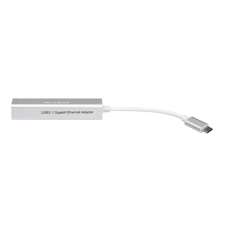 USB-C hubb - iiglo USB-C till 3x USB-A hubb med LAN-port