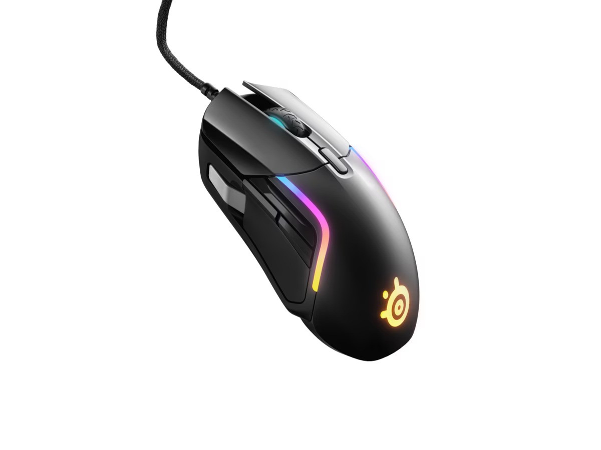 SteelSeries Rival 5 spelmus 18000 DPI med 9 knappar och RGB