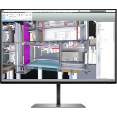 HP Z24u G3 24-tums 1920x1200 LED-skärm med IPS-panel och USB-C (beg)