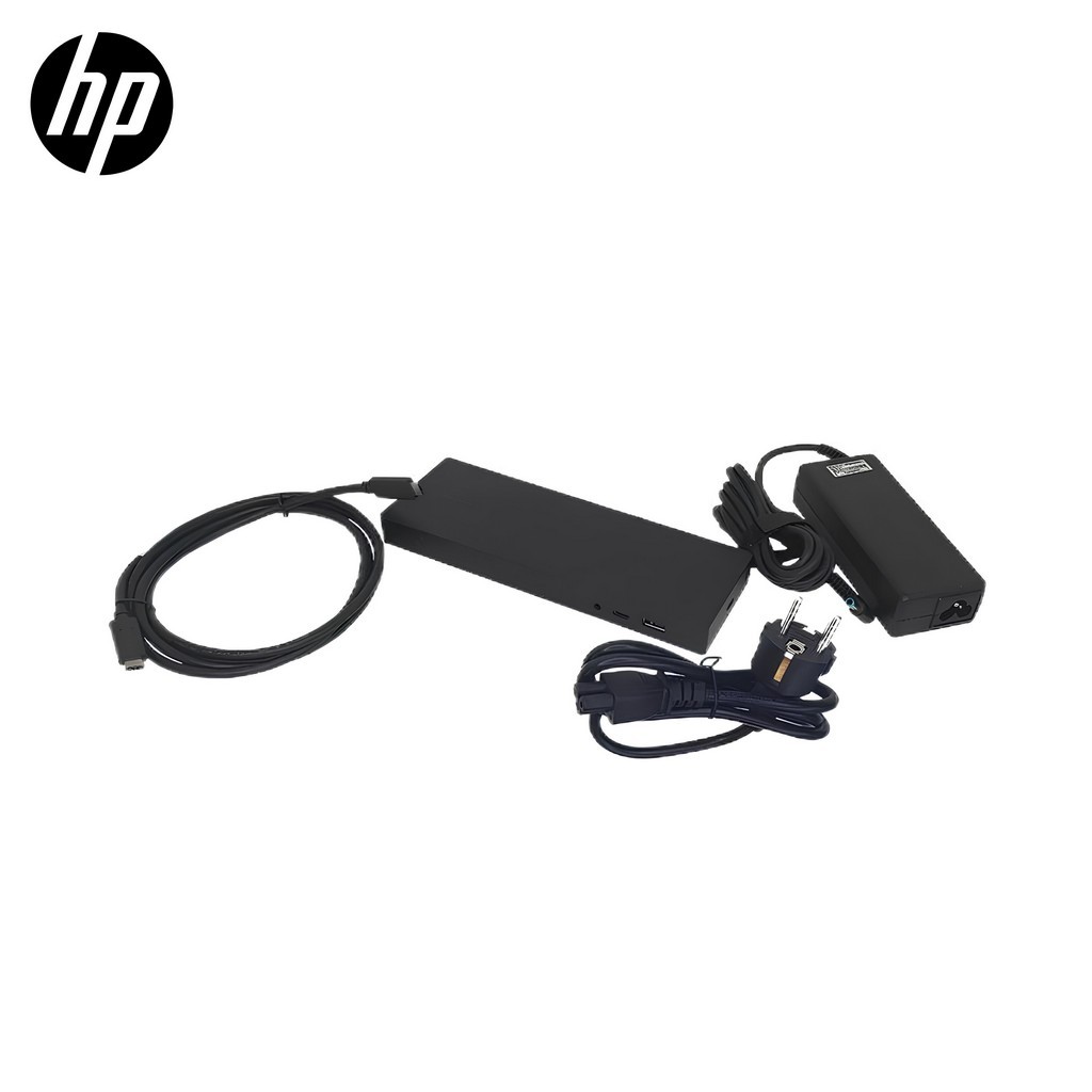 HP USB-C Dock G4 universell dockningsstation inkl 90W AC och USB-C-kabel TB4 (beg)