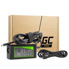 USB-C Laddare - GreenCell Universal 45W USB-C datorladdare (AC-adapter) med strömkabel