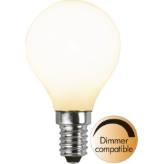 Dimbar LED-lampa sockel E14 opaque 5W (39W) 3000K
