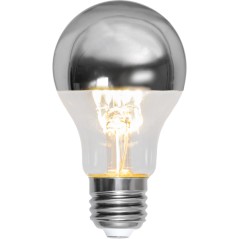 Dimbar LED-lampa sockel E27 silver TOP COATED 4.8W (50 W)