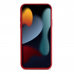Fodral och skal - Puro mjukt mobilskal i röd silikon till iPhone 13