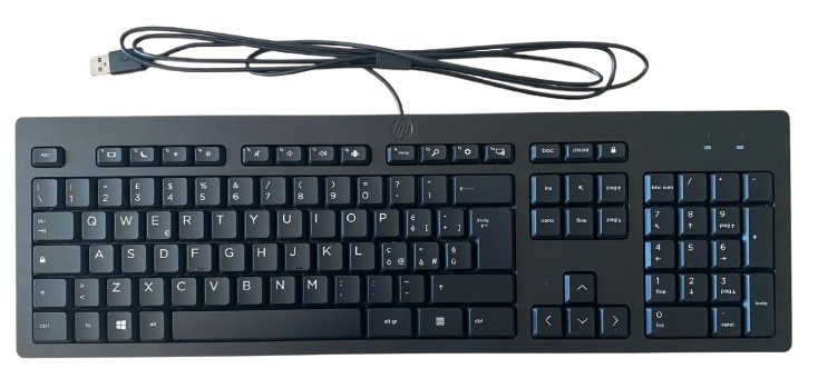 HP 125 USB-tangentbord (Italiensk layout)