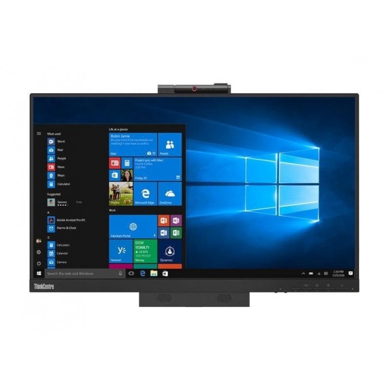 Skärmar begagnade - Lenovo ThinkCentre TIO22Gen3 22" IPS-skärm med inbyggd webbkamera (beg utan fot)