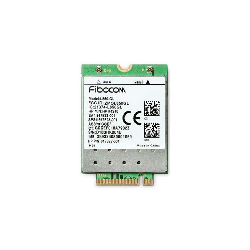 Övriga komponenter - Fibocom L850-GL HP LT4210 Intel XMM 7360 LTE 4G modem WWAN-kort till HP 840 G8 G7