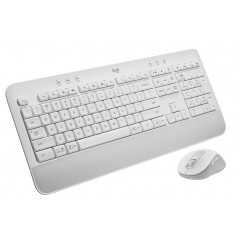Logitech MK650 trådlöst tangentbord och mus med Logi Bolt och Bluetooth vit