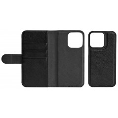 Essentials plånboksfodral med avtagbart skal till iPhone 13 Pro