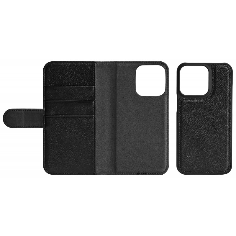 Fodral och skal - Essentials plånboksfodral med avtagbart skal till iPhone 13 Pro
