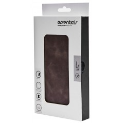 Fodral och skal - Essentials plånboksfodral i äkta läder med avtagbart skal till iPhone 13 Pro