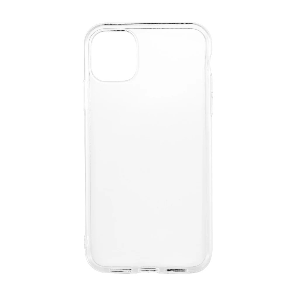 Essentials skyddande skal till iPhone XR och iPhone 11 transparent