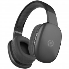 Celly Freebeat trådlösa over-ear bluetooth-hörlurar (svart/vit)