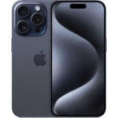 iPhone 15 Pro 128GB Svart Titan med 1 års garanti (beg)