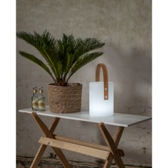 Utomhusbelysning - Laddningsbar lykta & bordslampa för inom- och utomhusbruk 34cm IP65