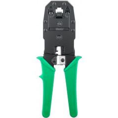 Nätverksbygge och felsökning - Goobay set med RJ45-kontakter, verktyg och 100m Cat6 nätverkskabel för utomhusbruk