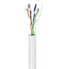Nätverksbygge och felsökning - Goobay Cat6 U/UTP CCA oterminerad nätverkskabel 100 meter