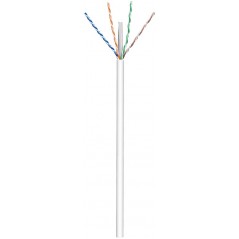 Nätverksbygge och felsökning - Goobay Cat6 U/UTP CCA oterminerad nätverkskabel 100 meter