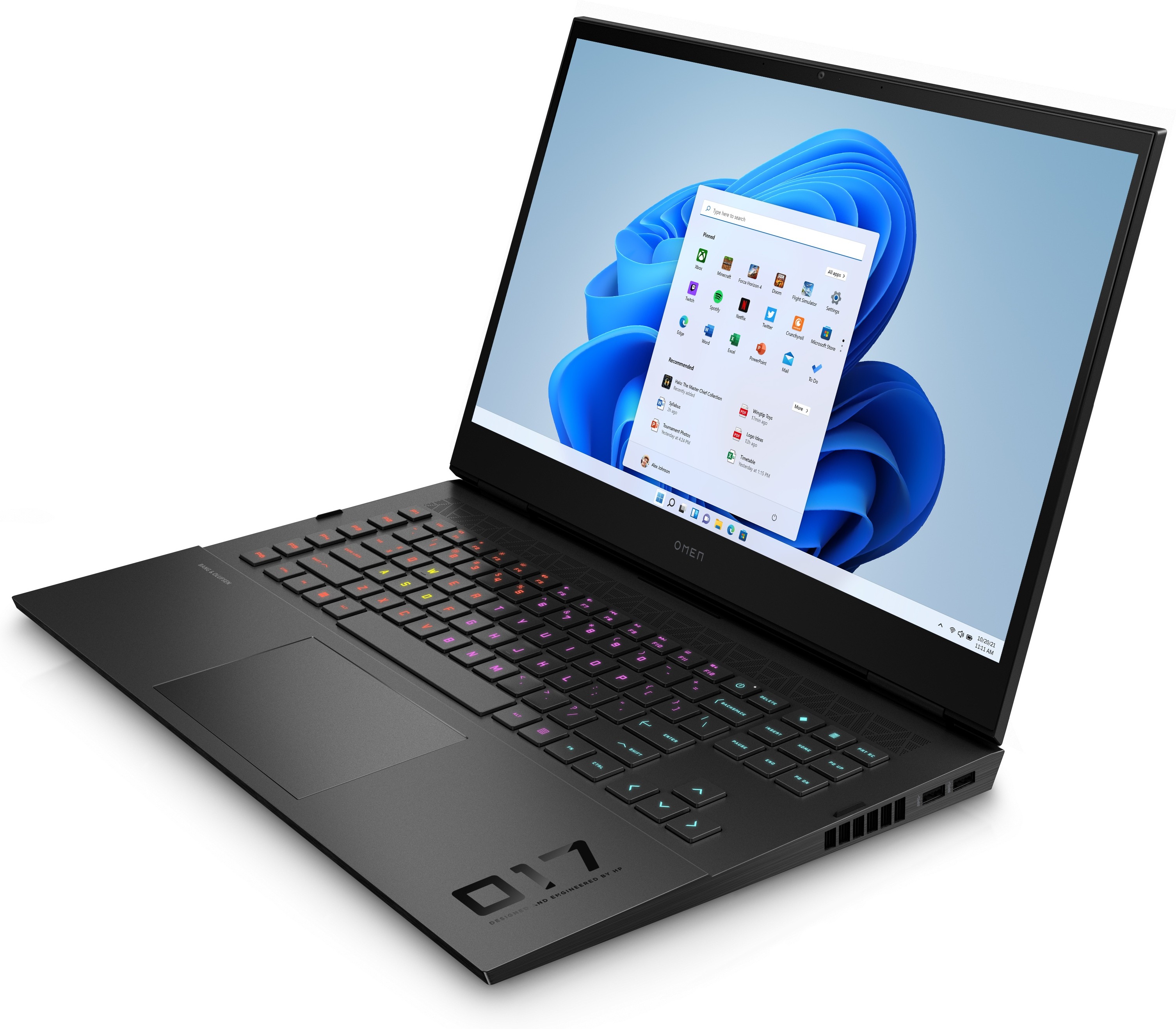 HP Omen 17-ck2065no 17.3" QHD i9 (gen 13) 32GB 2TB SSD RTX 4090 16GB Win 11 Shadow Black demo