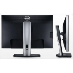 Skärmar begagnade - Dell 24" U2412M LED-skärm med repa på skärmytan (beg)
