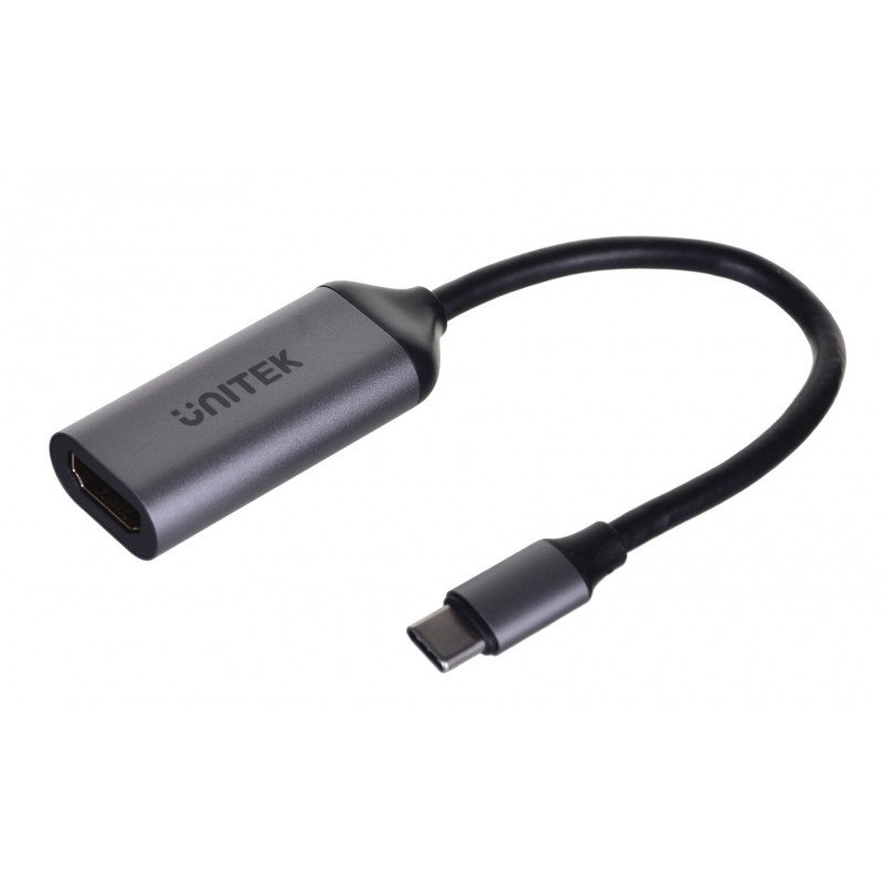 Datorskärm tillbehör - Unitek USB-C till HDMI-adapter med stöd för 4K i 60 Hz och HDR