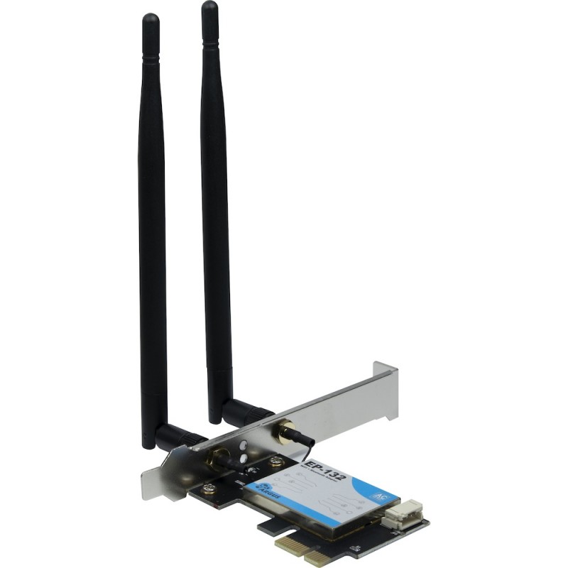 Trådlösa nätverkskort - Argus EP-132 trådlöst PCIe WiFi 5 dual band nätverkskort med Bluetooth