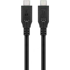 USB-C kabel - Goobay USB-C-kabel USB4 Thunderbolt 3 100W PD 20Gbit/s (4K) i flera längder