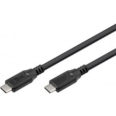Goobay USB-C-kabel USB4 Thunderbolt 3 100W PD 20Gbit/s (4K) i flera längder
