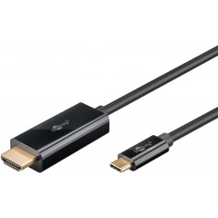 Goobay USB-C till HDMI-kabel 4K 60 Hz (i flera längder)
