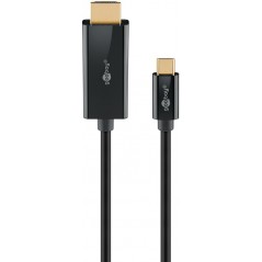 Goobay USB-C till HDMI-kabel 4K 60 Hz (i flera längder)