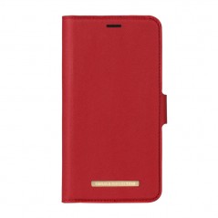 iPhone XR - Onsala Saffiano 2-i-1 magnetiskt plånboksfodral till iPhone XR (rött)