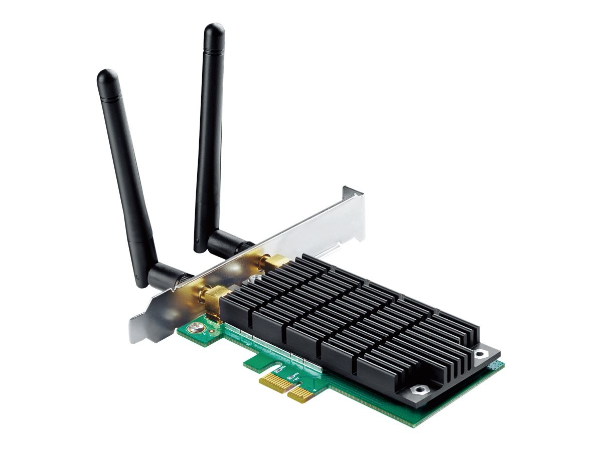 TP-Link T4E trådlöst PCI-E nätverkskort med Dual Band (Full/Low bracket)