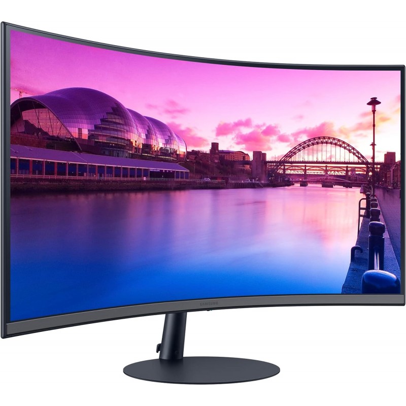 Datortillbehör - Samsung S27C390EAU Curved 27" LED-skärm med VA-panel (välvd) (fyndvara)