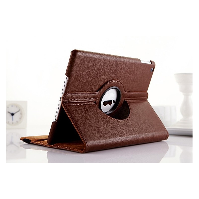Fodral surfplatta - Fodral med roterande stöd till iPad 10.2" (2019/2020/2021) 7th, 8th & 9th Gen. (Brun)