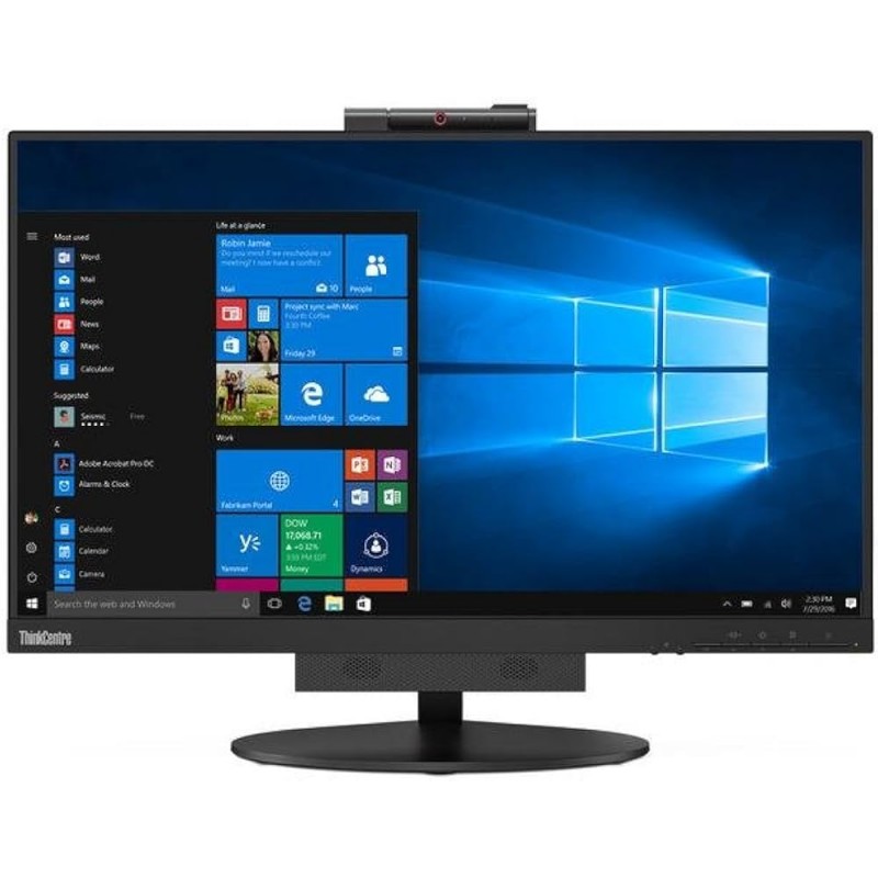 Skärmar begagnade - Lenovo ThinkCentre TIO22Gen3 22" IPS-skärm med inbyggd webbkamera (beg med repa)