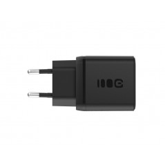 Väggladdare mobiltelefon - GreenCell snabbladdande USB-C och USB-A strömadapter 30W