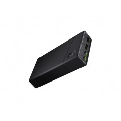 GreenCell snabbladdande 18W powerbank 20 000 mAh med 2x USB-C och 2x USB-A
