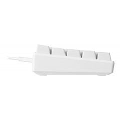 Bakgrundsbelyst tangentbord gaming - Deltaco GAM-075-W superkompakt 60% gamingtangentbord med RGB-belysning